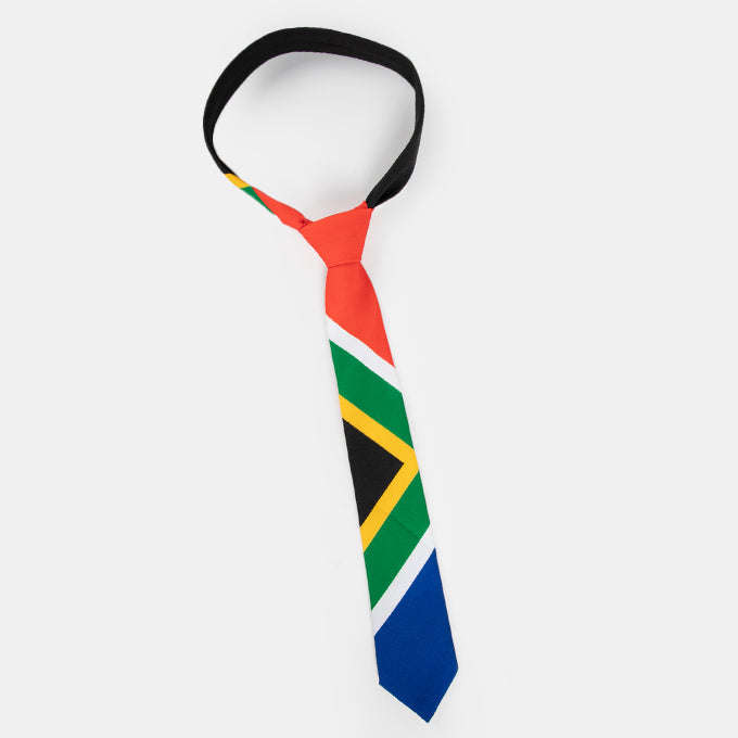 Men's Mens SA Flag Tie South African Made