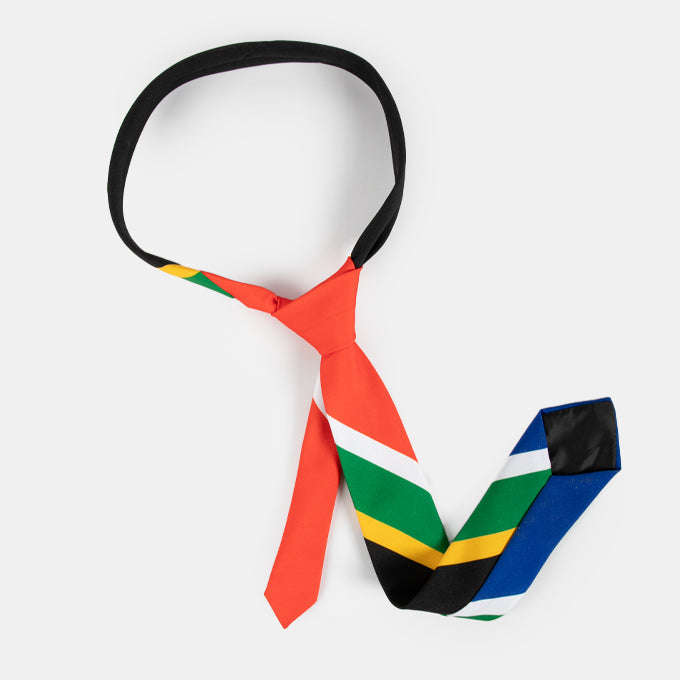Men's Mens SA Flag Tie South African Made