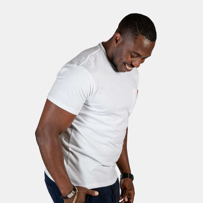 Men's Pocket Stripe T-Shirt Patch Pocket 2 Colours