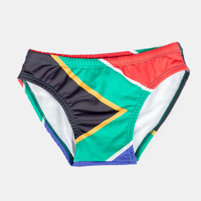 SA Flag Swim Briefs