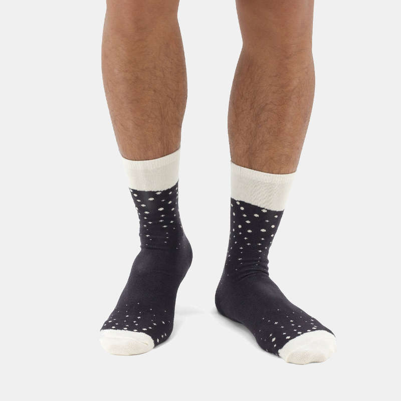 Men's Plain Stout Beer Sox