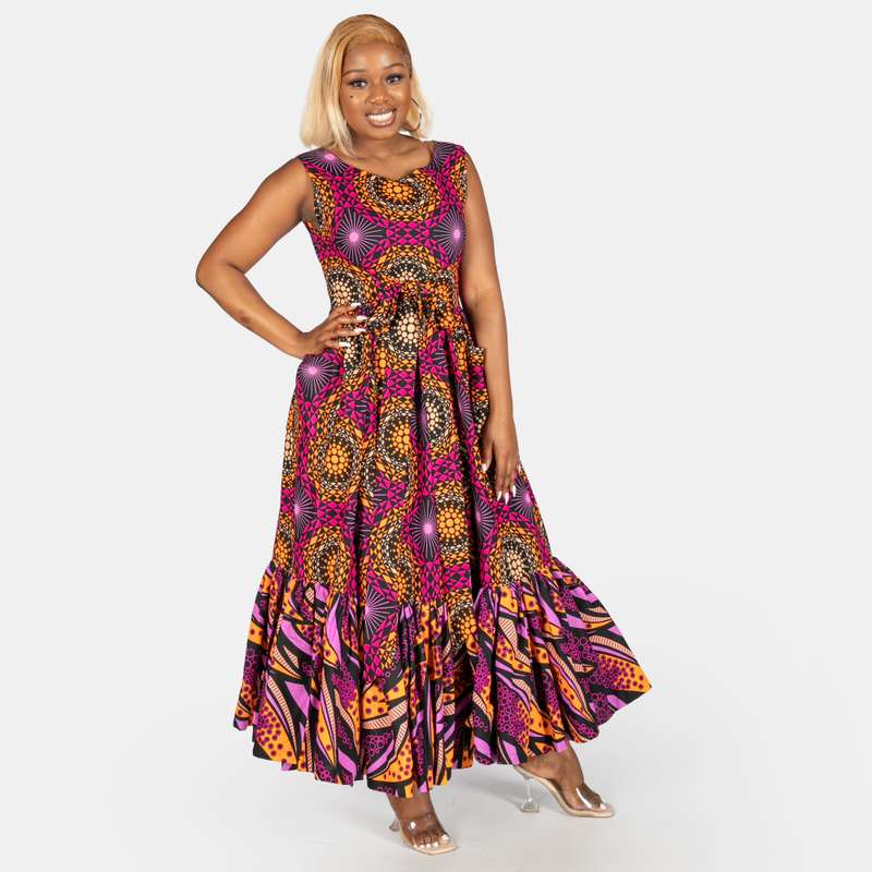 Ladies Dembe Apron Dress