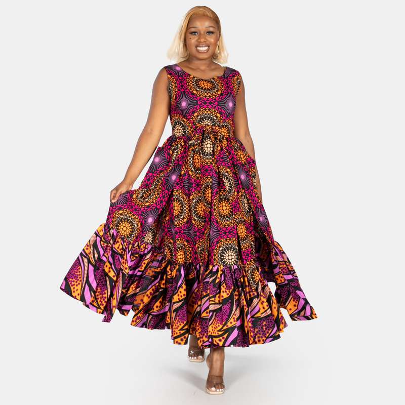 Ladies Dembe Apron Dress