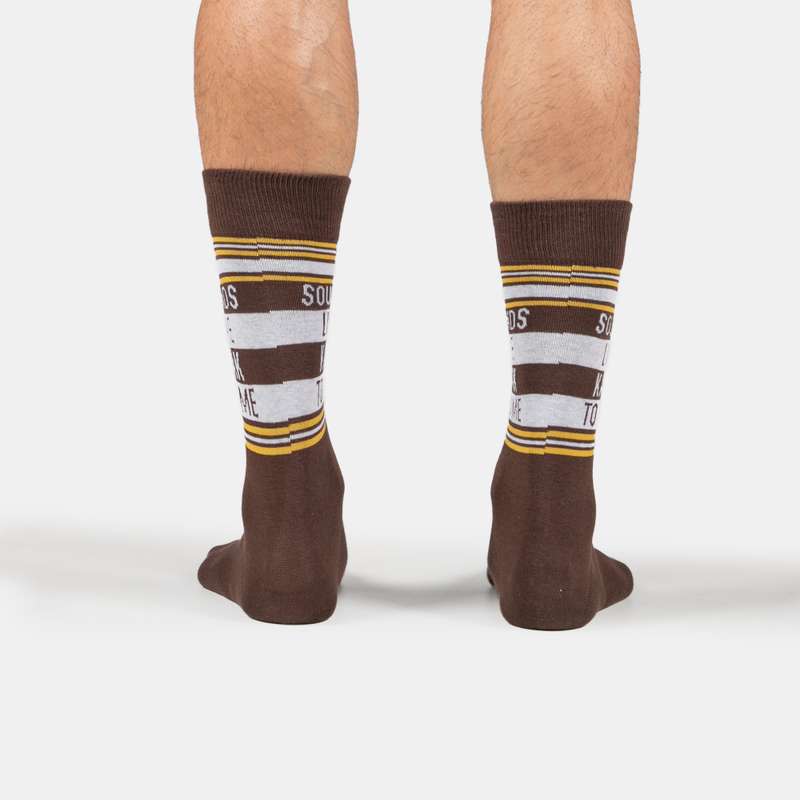 Men's Novelty Sounds Kak Socks