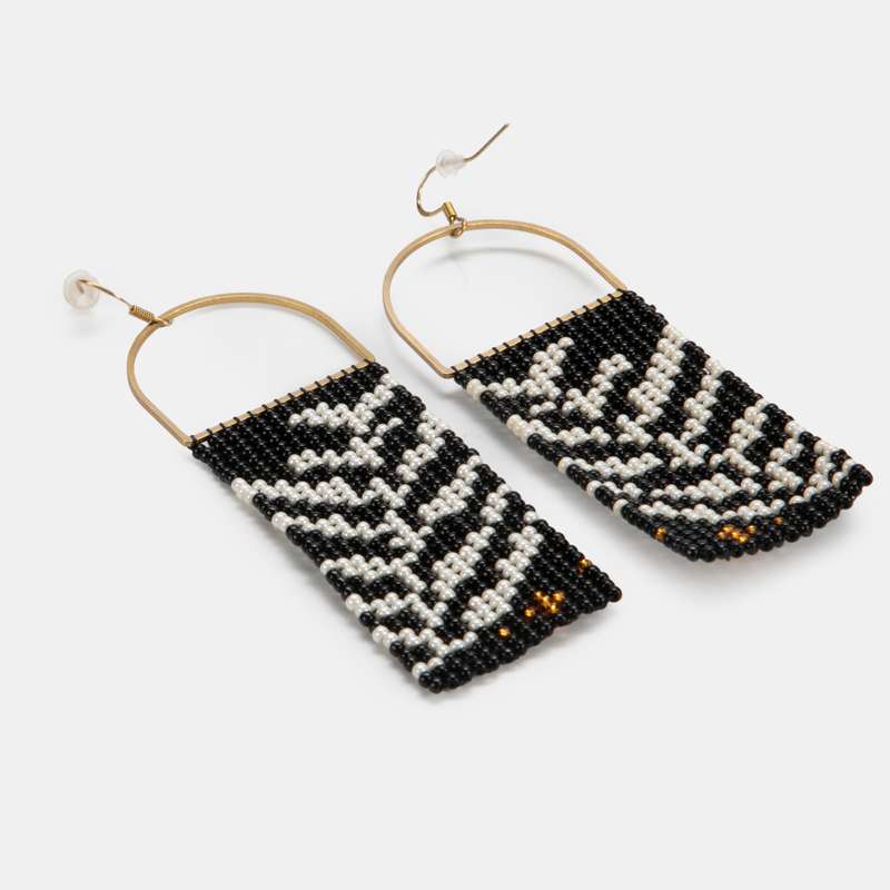 Stellar Fern Pattern Earrings