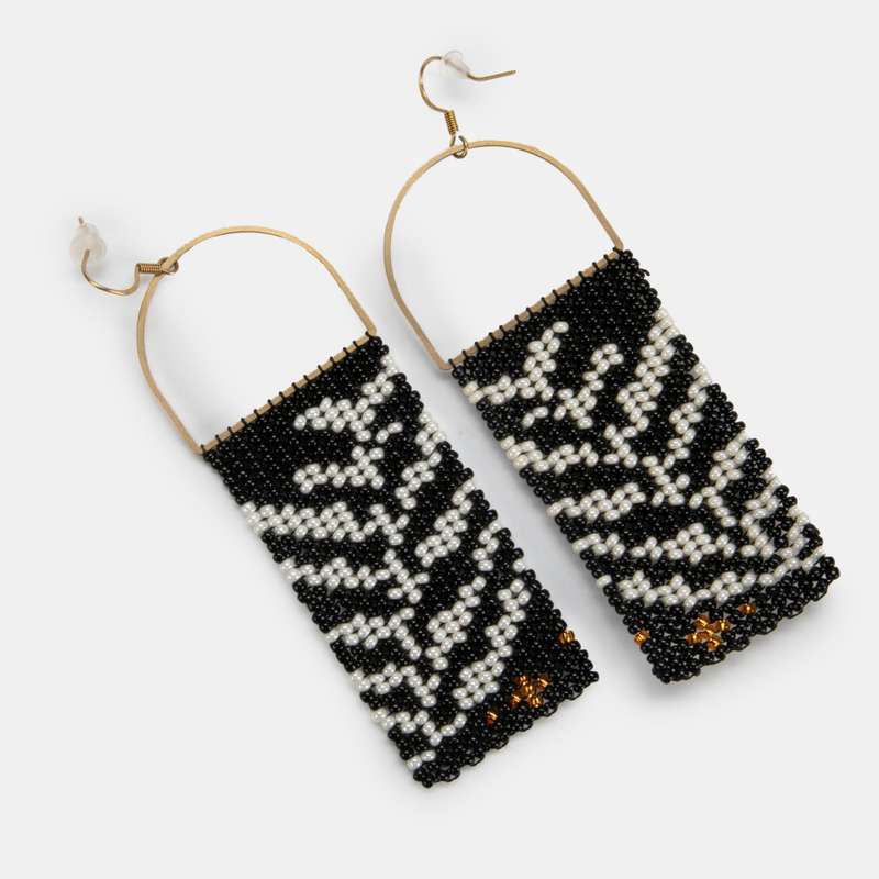 Stellar Fern Pattern Earrings