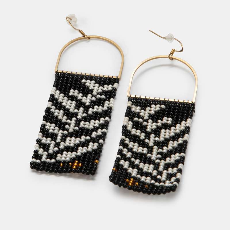 Stellar Fern Pattern Earrings