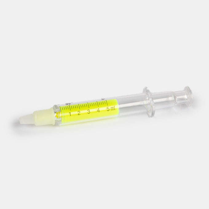 Three Fun Syringe Shaped Highlighters