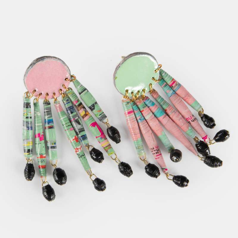 Paper Candelabra Earrings
