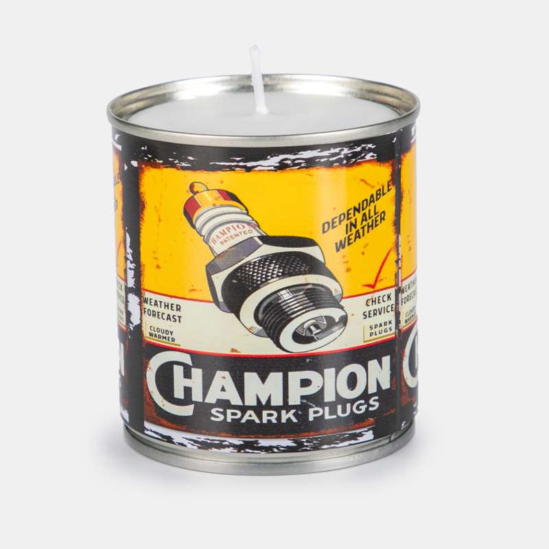 Tin Champion Spark Plugs Candle