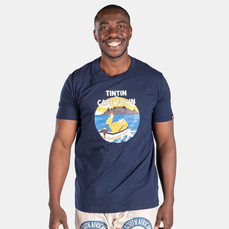 Men's Tin Tin In Cape Town T-Shirt