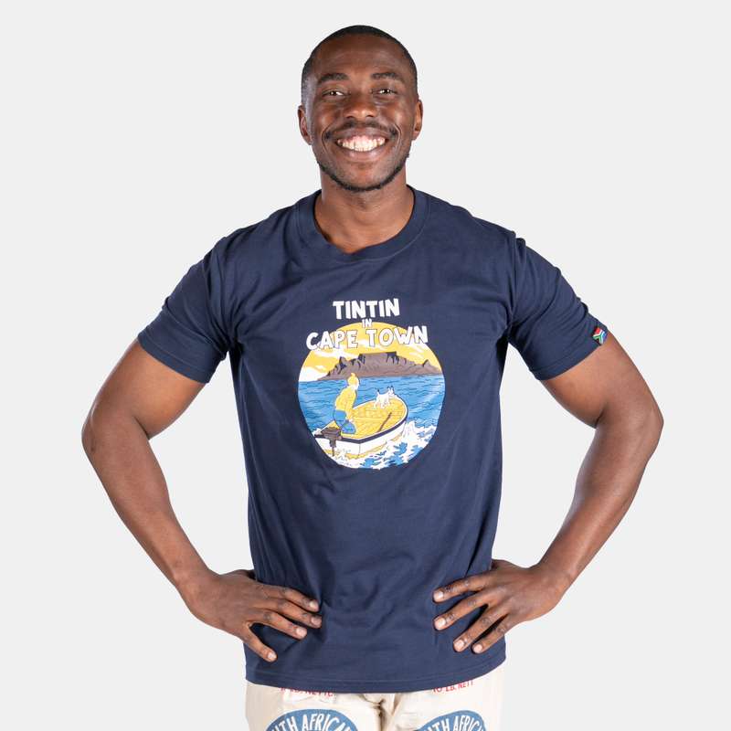 Men's Tin Tin In Cape Town T-Shirt