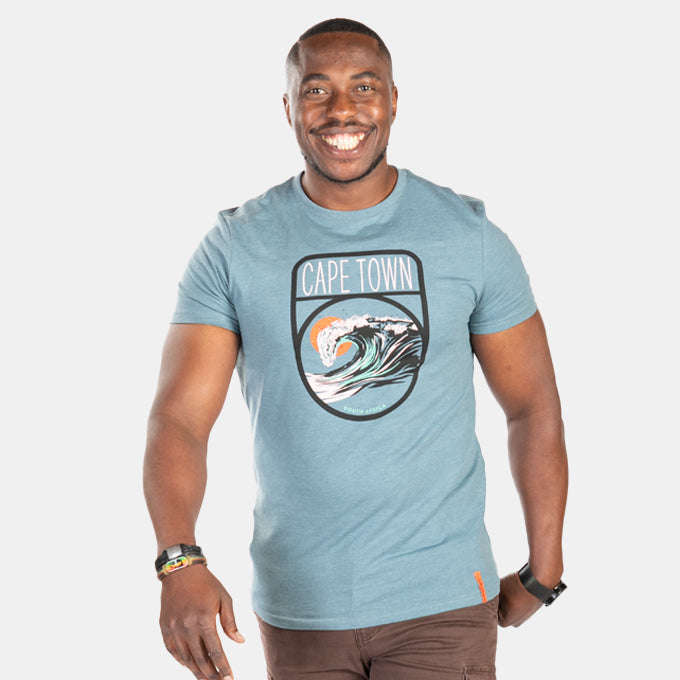 Men's T-Shirt with Illustration of the Mother City