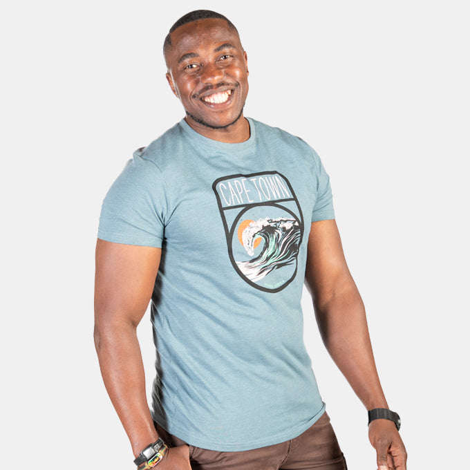 Men's T-Shirt with Illustration of the Mother City