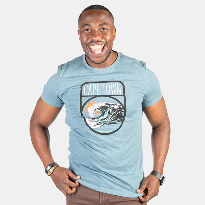 Men's T-Shirt with Illustration of the Mother City