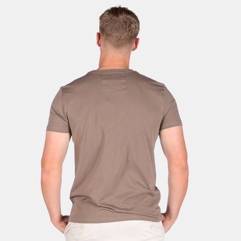 Men's Desert Dwellers T-Shirt Adventure Biker Image Crew Neckline