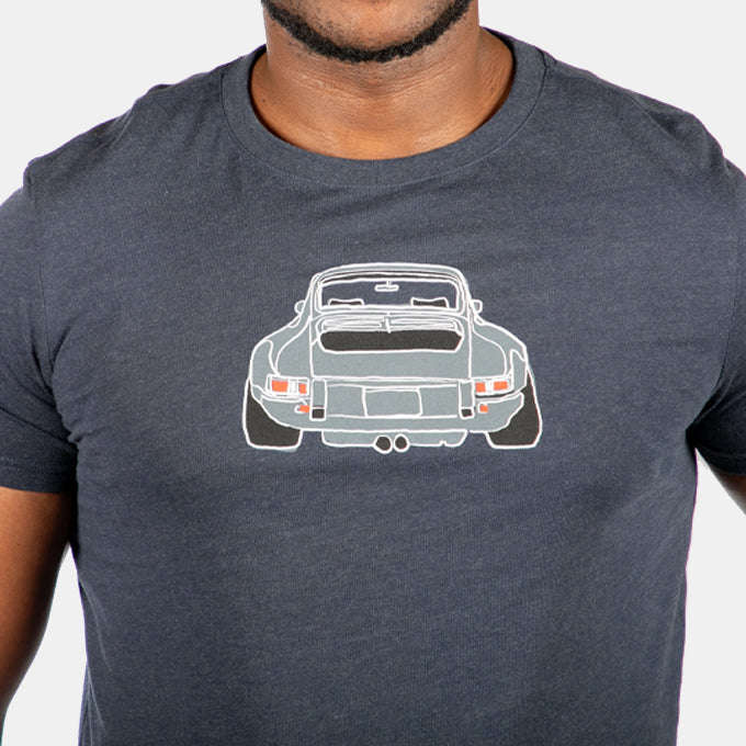 Men's 100% Cotton Porsche 911 T-Shirt