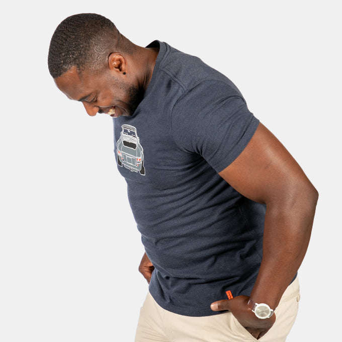 Men's 100% Cotton Porsche 911 T-Shirt
