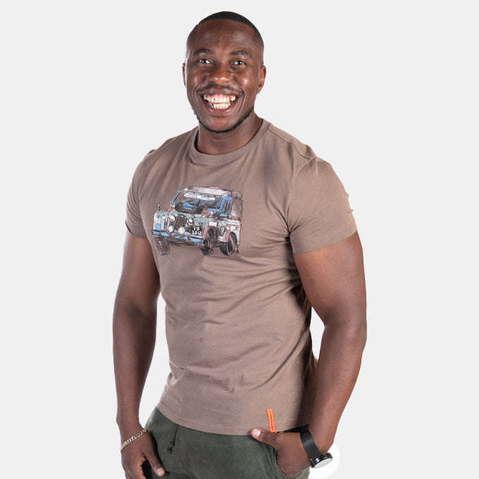Men's Old Timer Mens Vents Brull Short Sleeve T-Shirt Land Rover