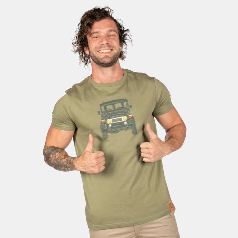 Men's Handsome Cruiser T-Shirt Printed Design On Front