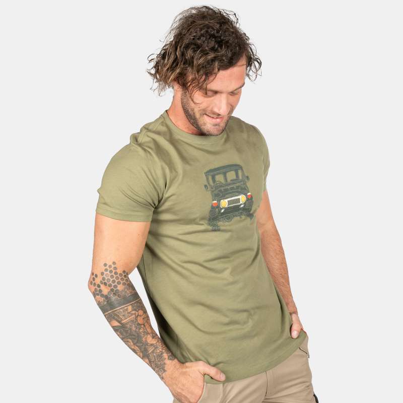 Men's Handsome Cruiser T-Shirt Printed Design On Front
