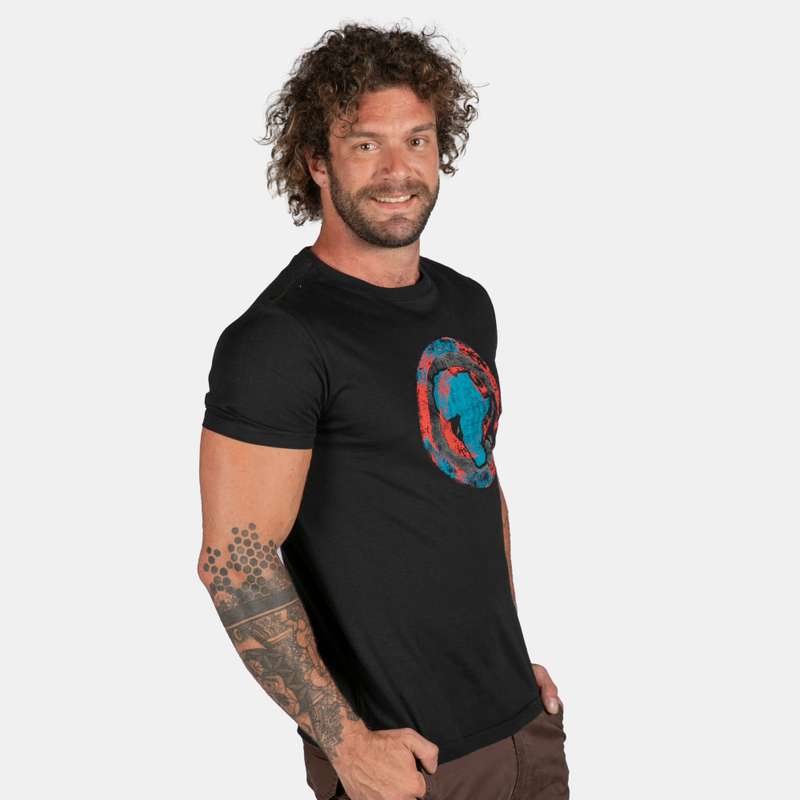 Men's Reversed Africa Shield T-Shirt