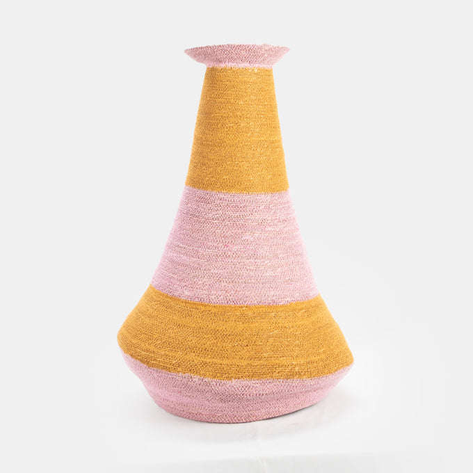 Mali Basket Vase Handwoven Unique Patten And Colour Gift