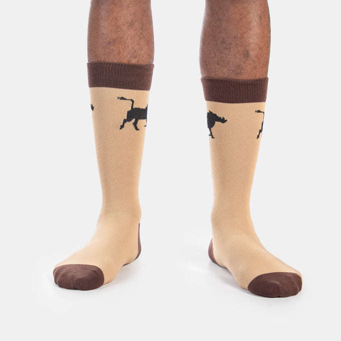 Men's Warthog Socks Wildlife Perfect Gift