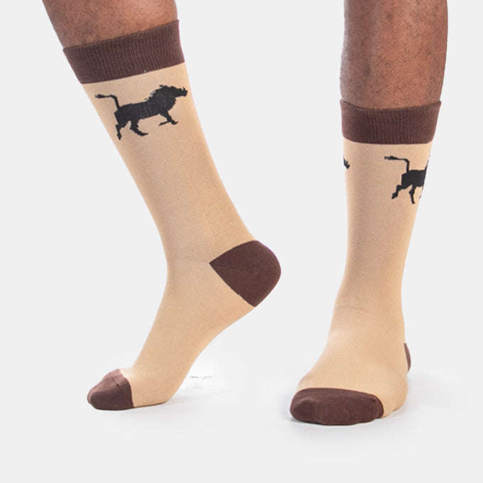 Men's Warthog Socks Wildlife Perfect Gift