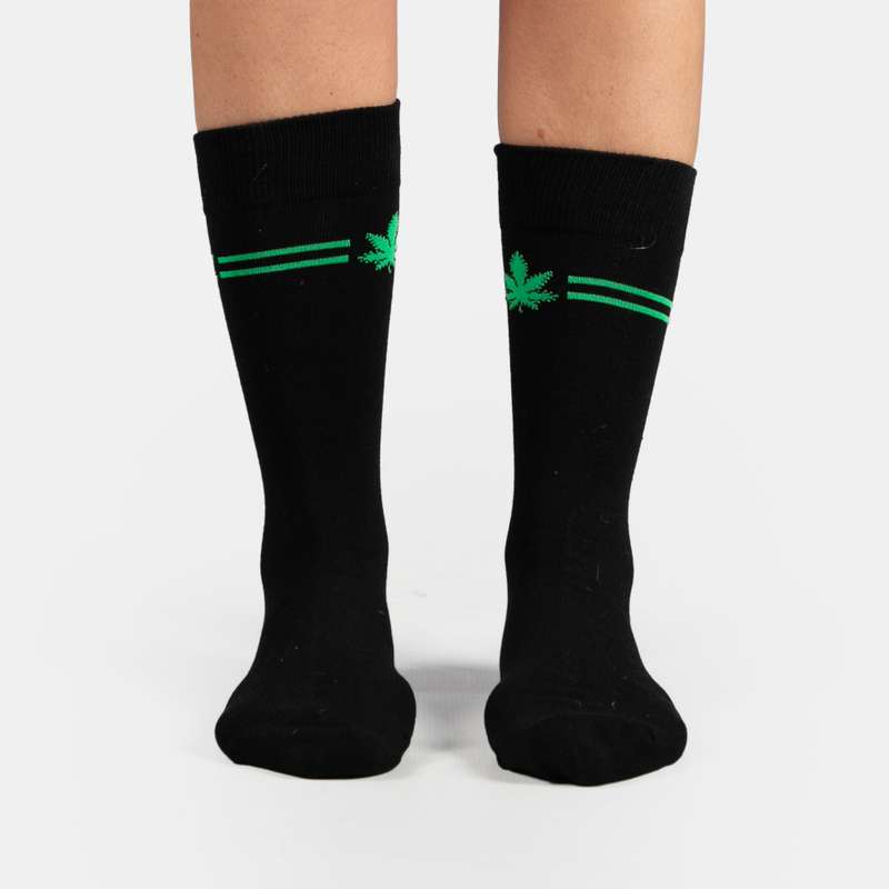 Men's Novelty Sporty Weed Socks
