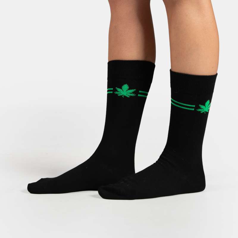 Men's Novelty Sporty Weed Socks