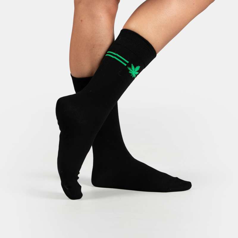 Men's Novelty Sporty Weed Socks