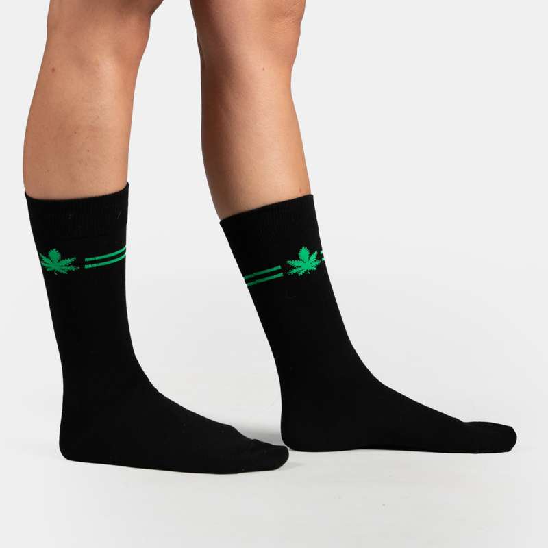 Men's Novelty Sporty Weed Socks