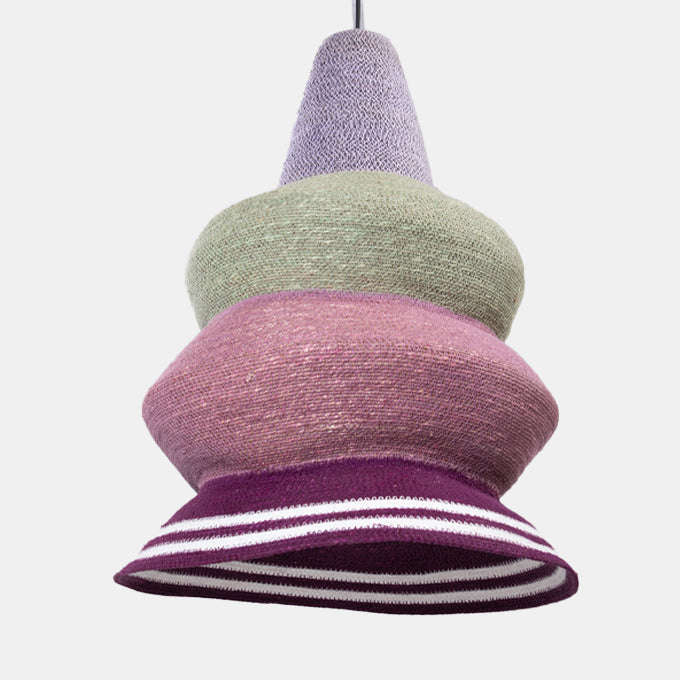 Dogon Inspired Mesmerising Multicoloured Lampshade