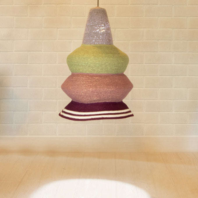 Dogon Inspired Mesmerising Multicoloured Lampshade