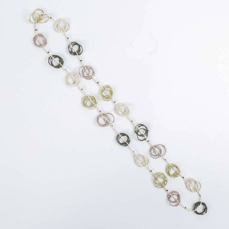 Handcrafted Scoobie Wire Necklace
