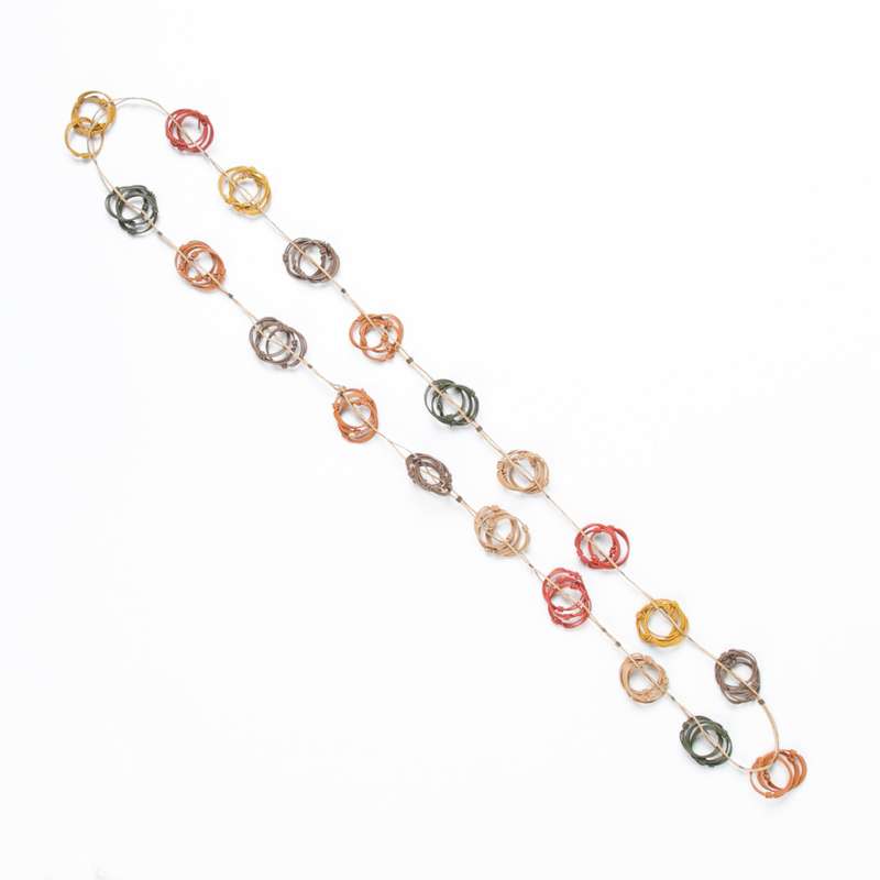 Handcrafted Scoobie Wire Necklace