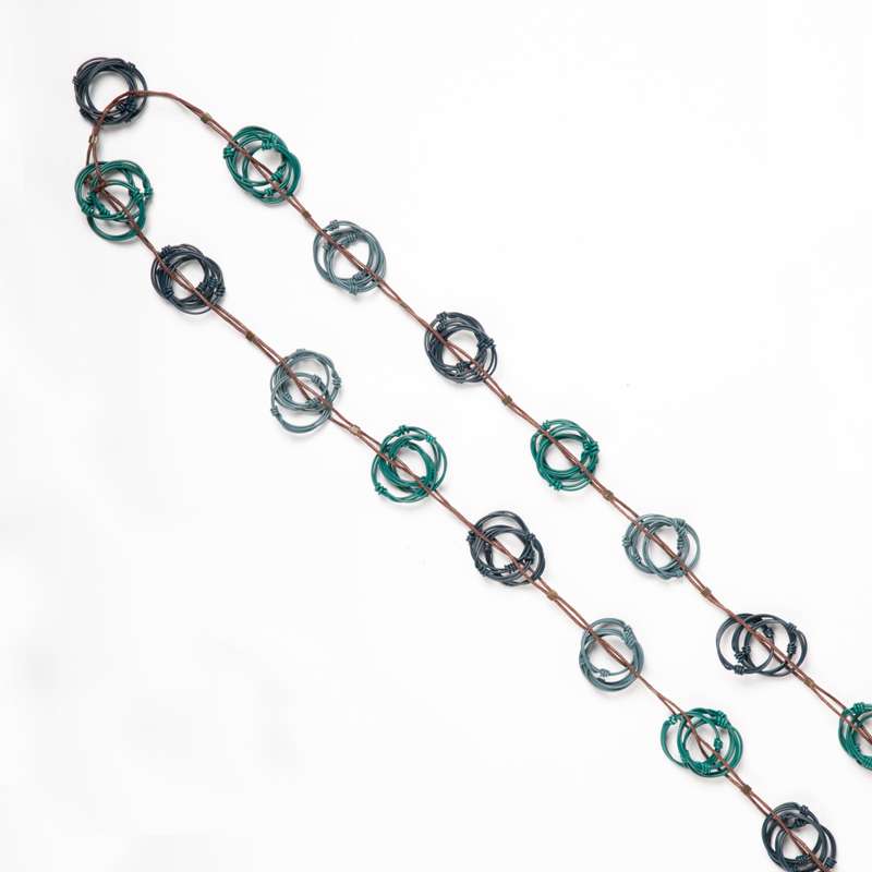 Handcrafted Scoobie Wire Necklace