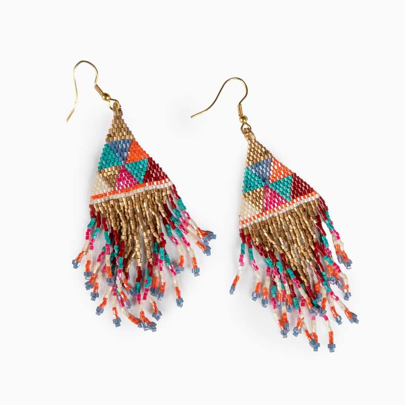 Ladies' Tassel Beads Earrings