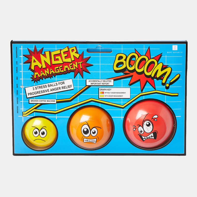 Anger Management Stress Ball For Progressive Stress Relief