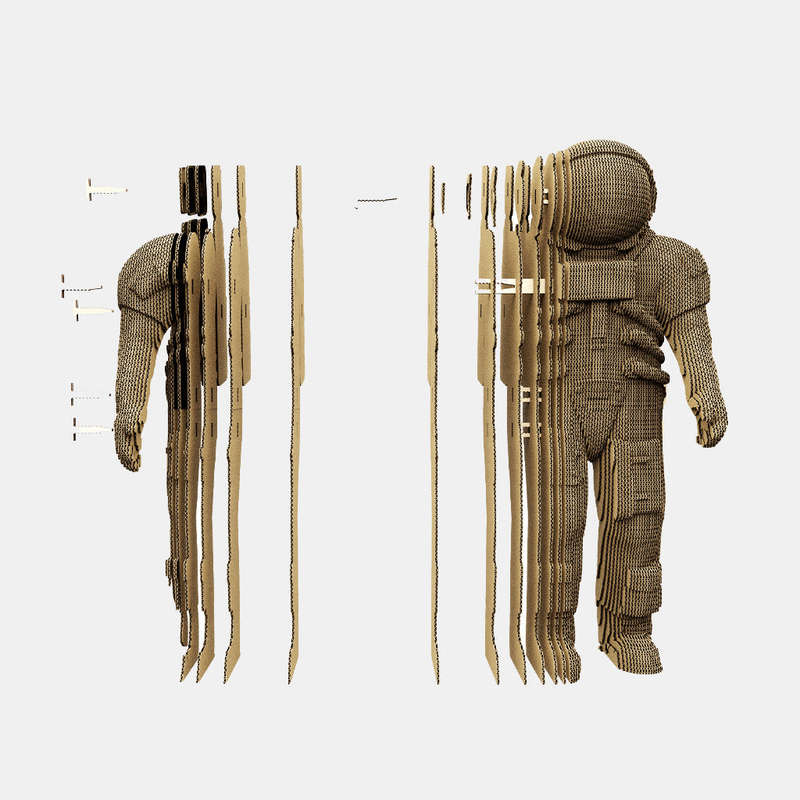 Cartonic 3D Astronaut