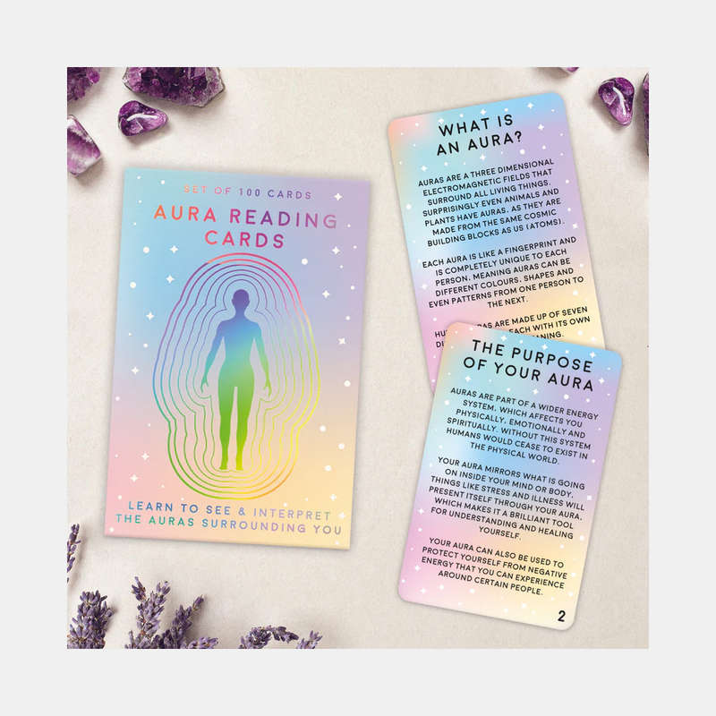 100 Aura Cards Filled With Knowledge And Activities To Teach
