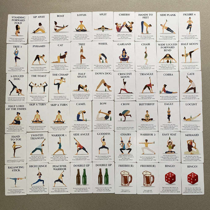 Loosen Up with Beer Yoga: The Drinking Game