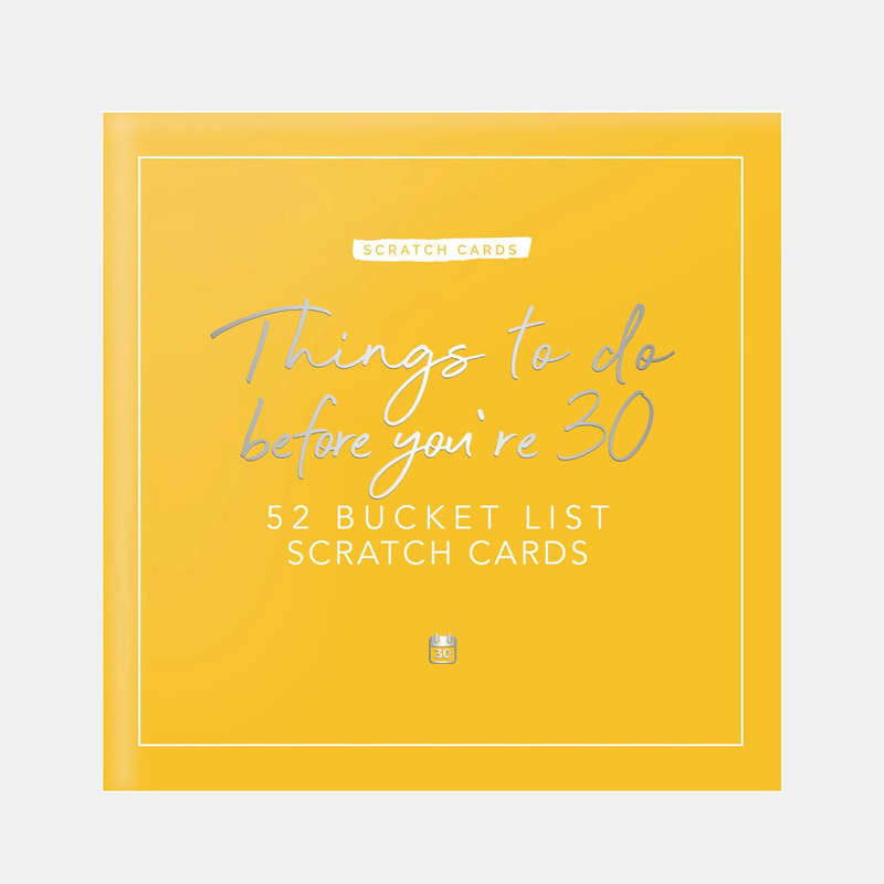 Things To Do Before You're 30 Scratch Cards
