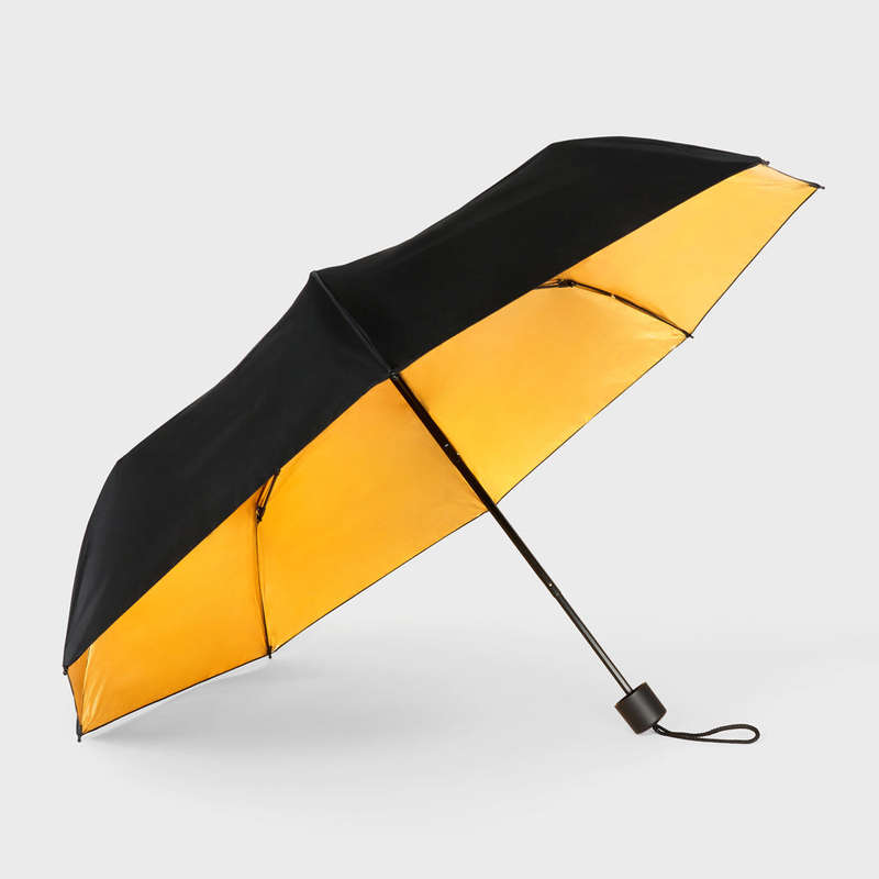 Black & Gold Umbrella