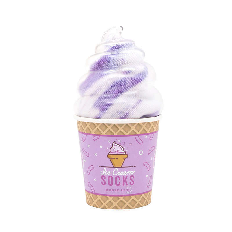 Ladies' Blueberry Ice Cream Socks