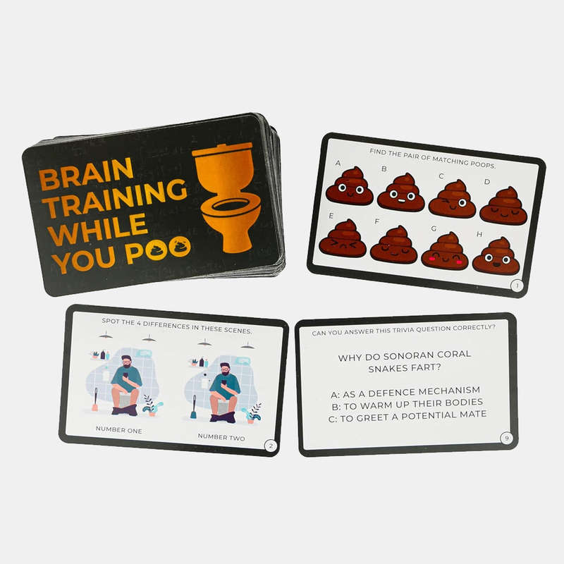 Brain Training While You Poo