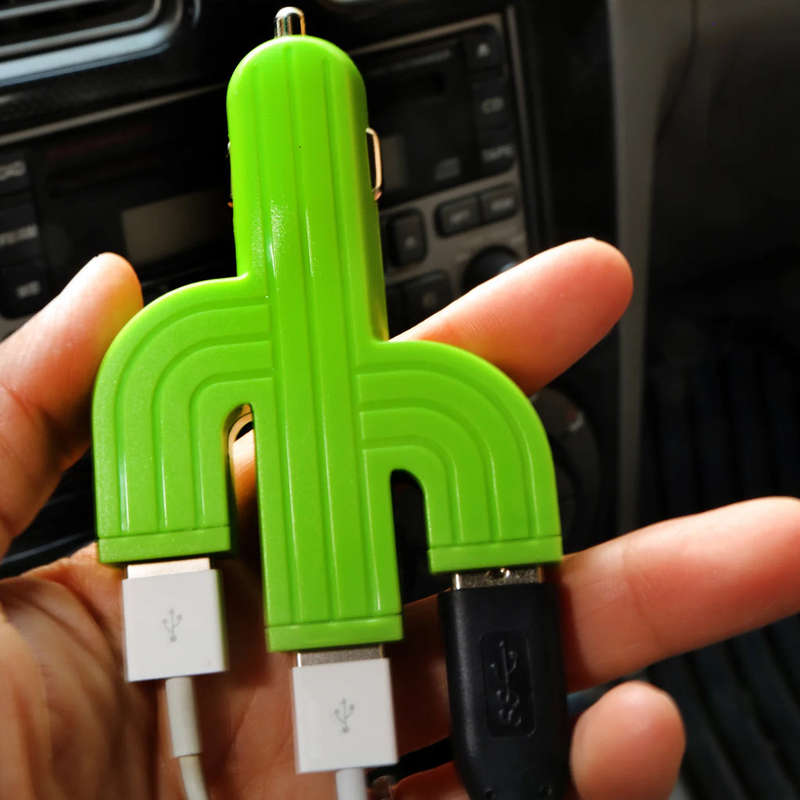 Cactus Car Charger Triple USB input