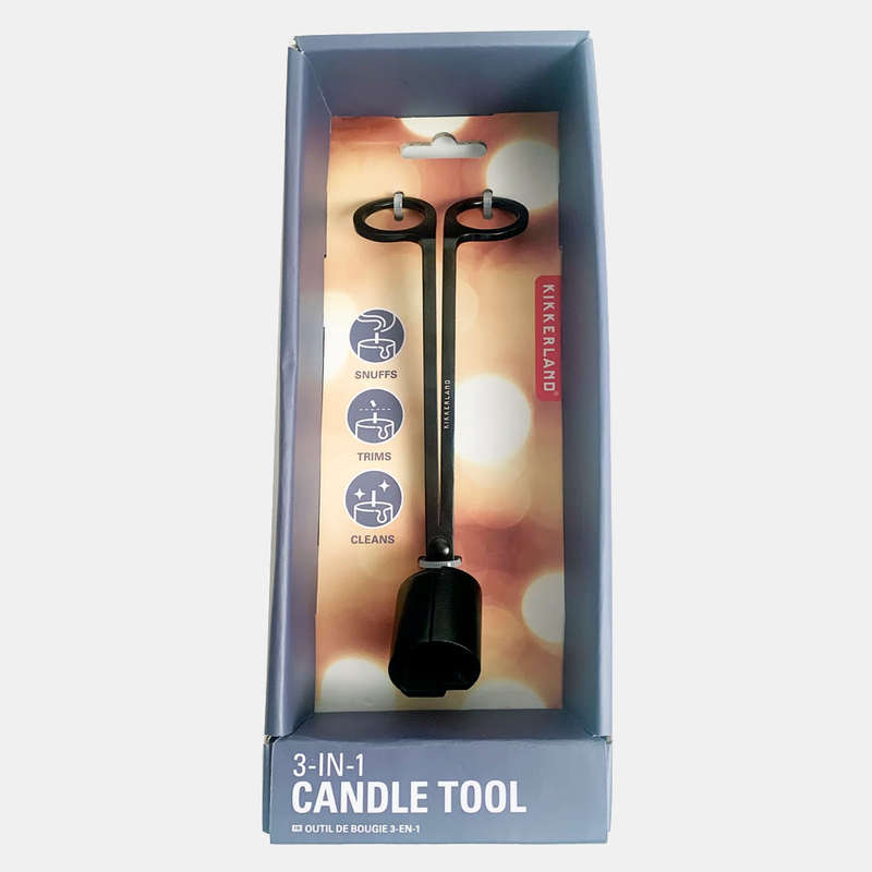 Candle Tool Kit Reduces Smoke Safer Burning Experience