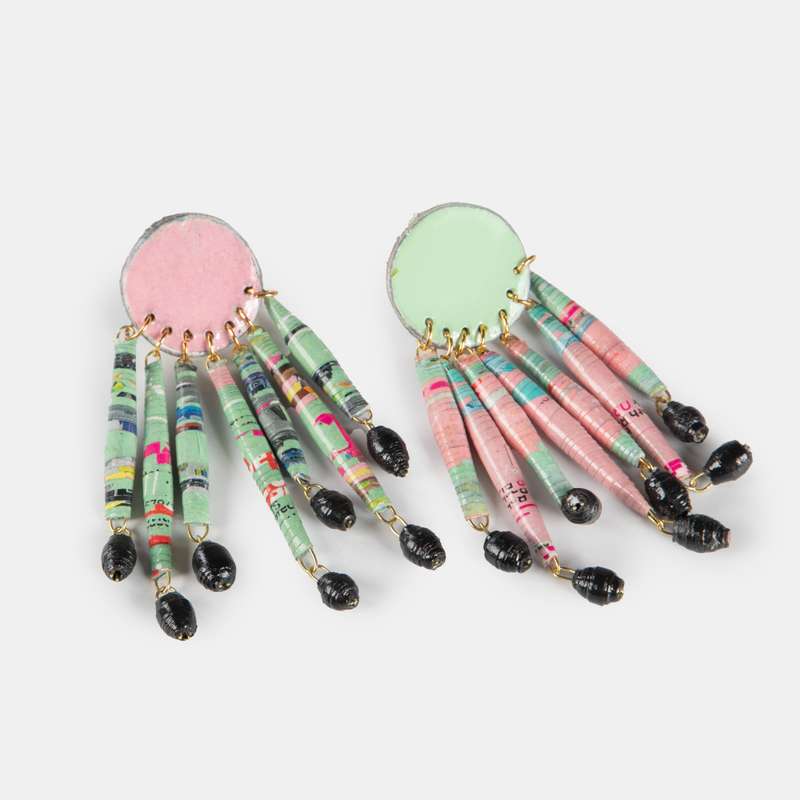 Paper Candelabra Earrings